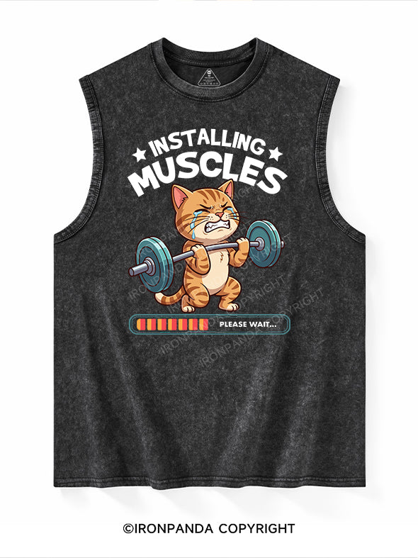 installing muscles Washed Tank