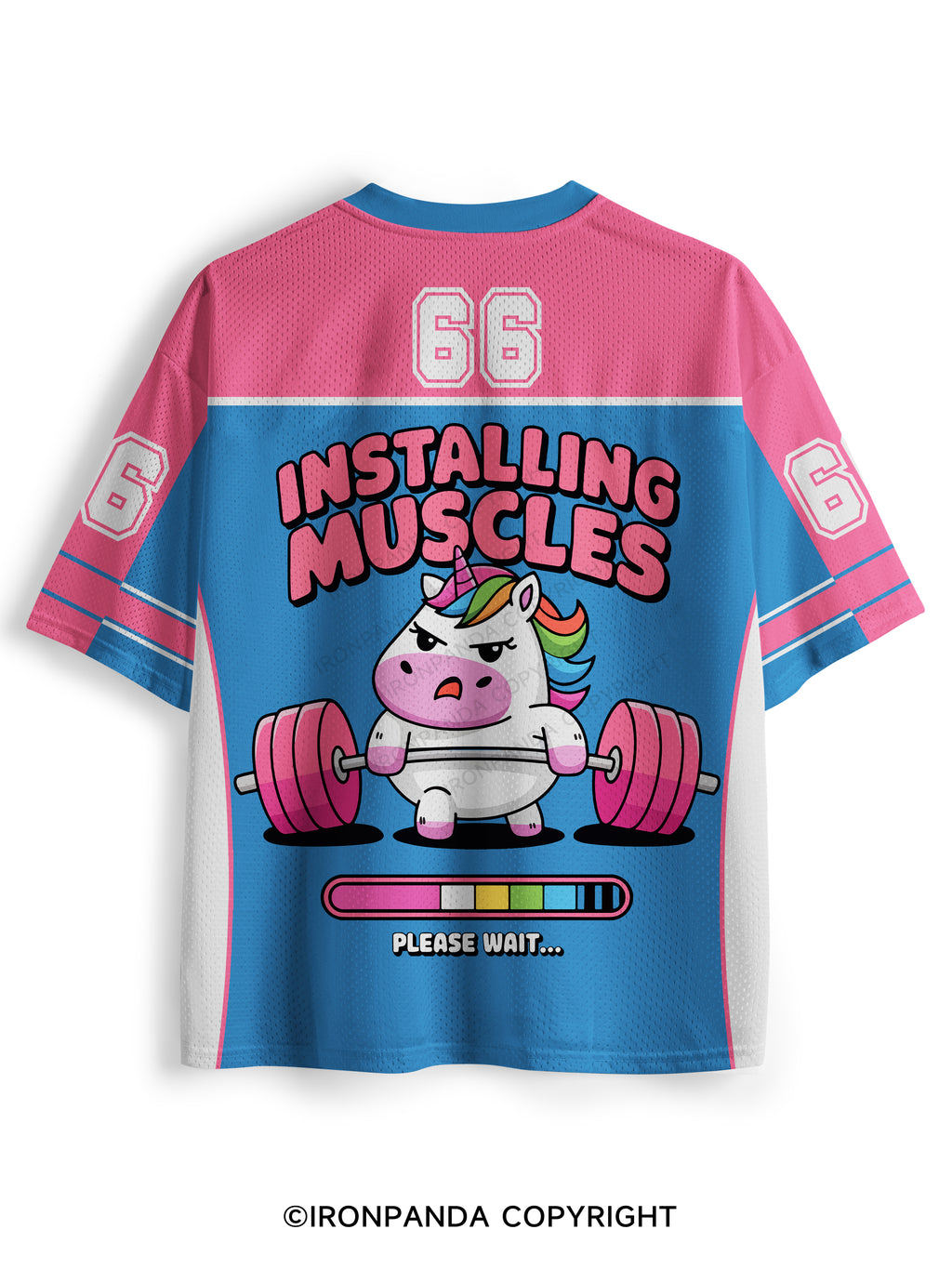 installing muscles Mesh Jersey