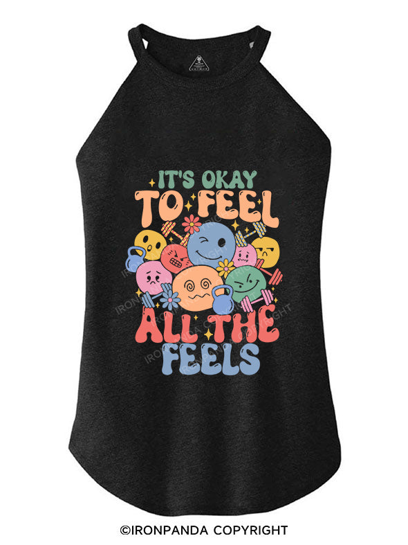 it's okay ROCKER COTTON TANK