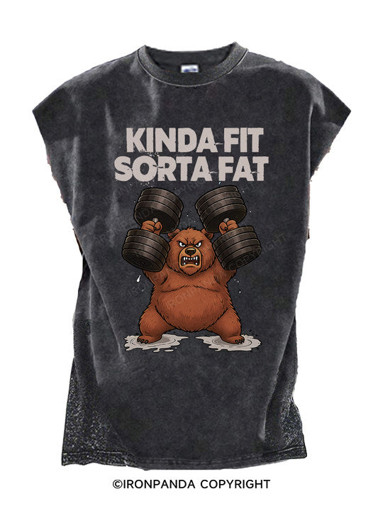 KINDA FIT SORTA FAT Cut Off Tank