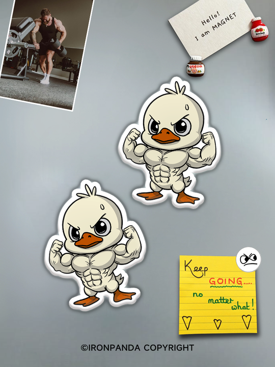 IronPanda release the quackin' Fridge Magnet