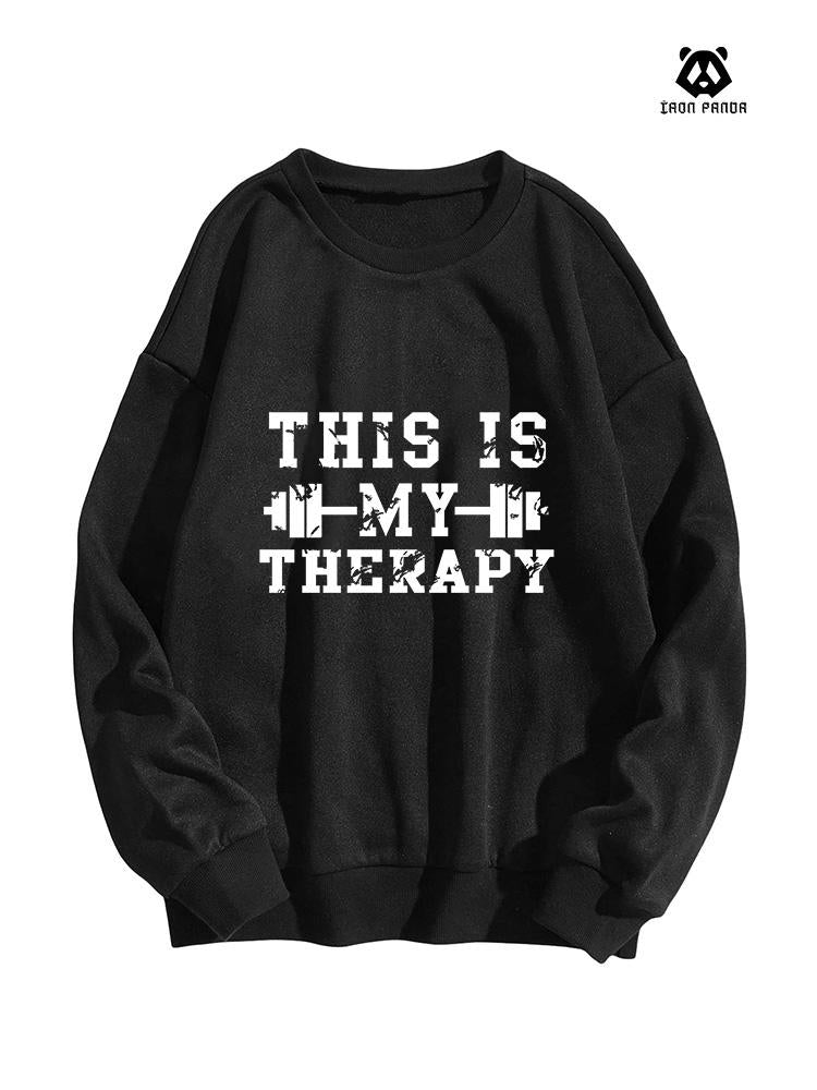 This is my therapy Crewneck sweatshirt