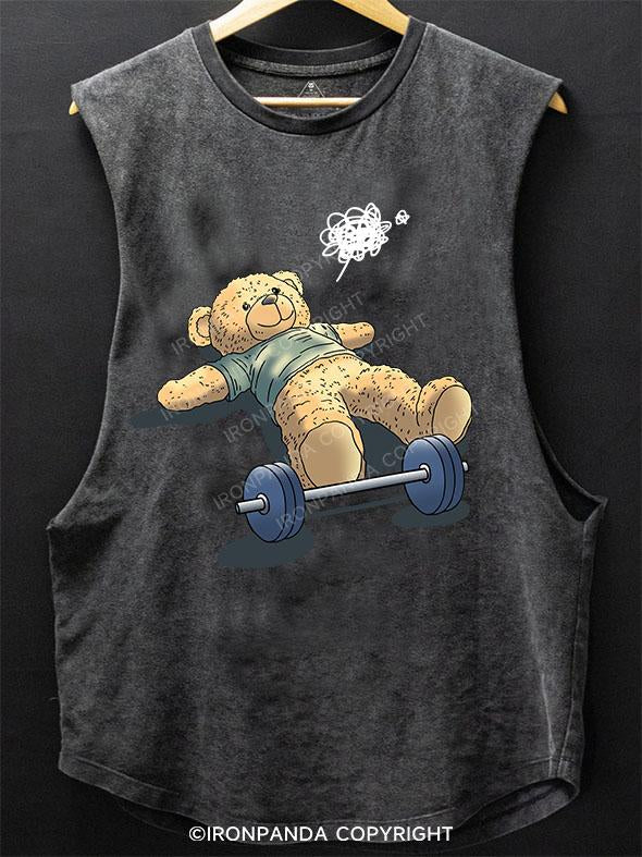 TEDDY'S BENCH HUSTLE SCOOP BOTTOM COTTON TANK