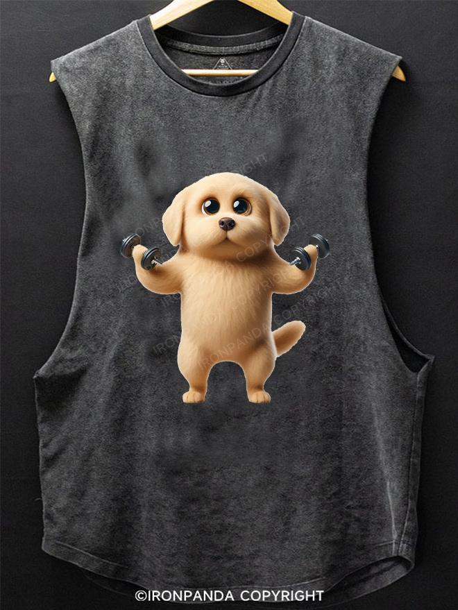 Labrador Weightlifting SCOOP BOTTOM COTTON TANK