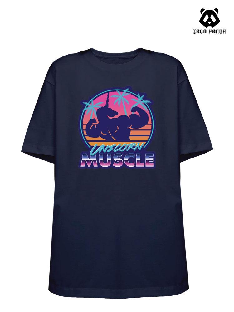 unicorn Loose fit cotton  Gym T-shirt