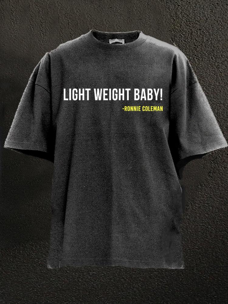 Light Weight Baby Washed Gym Shirt