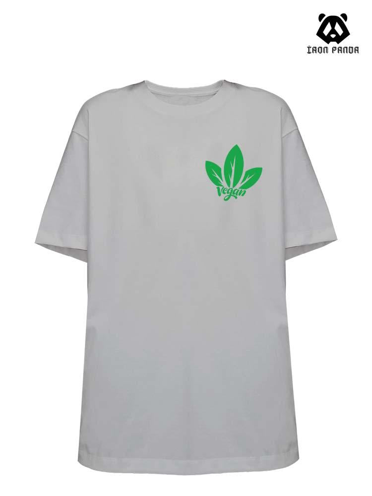 vegan Loose fit cotton  Gym T-shirt