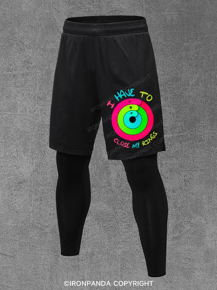 I have to close my rings Performance Training Pants