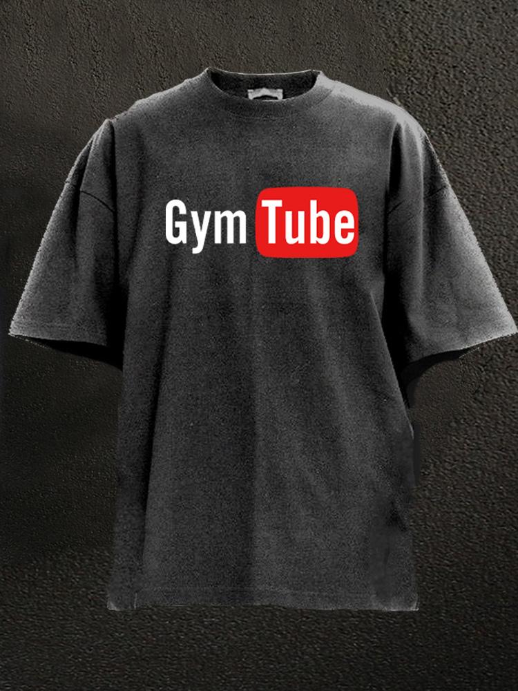 gym tube Washed Gym Shirt