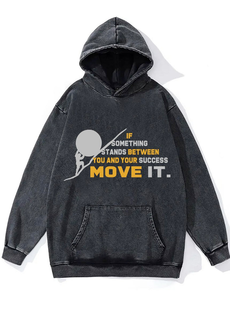 Move It Washed Gym Hoodie