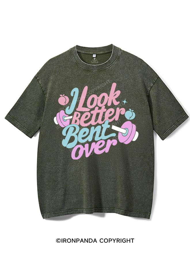 I LOOK BETTER BENT OVER VINTAGE GYM SHIRT