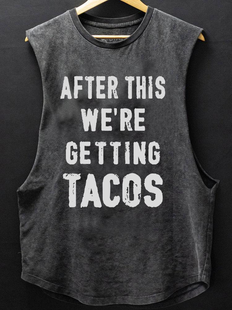 THE BRICKHOUSE GYM SCOOP BOTTOM COTTON TANK