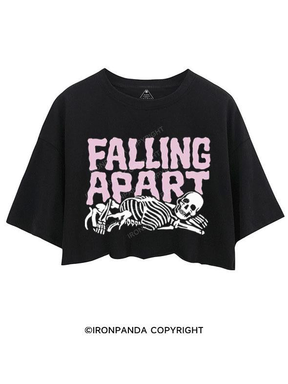 FALLING APART CROP TOPS