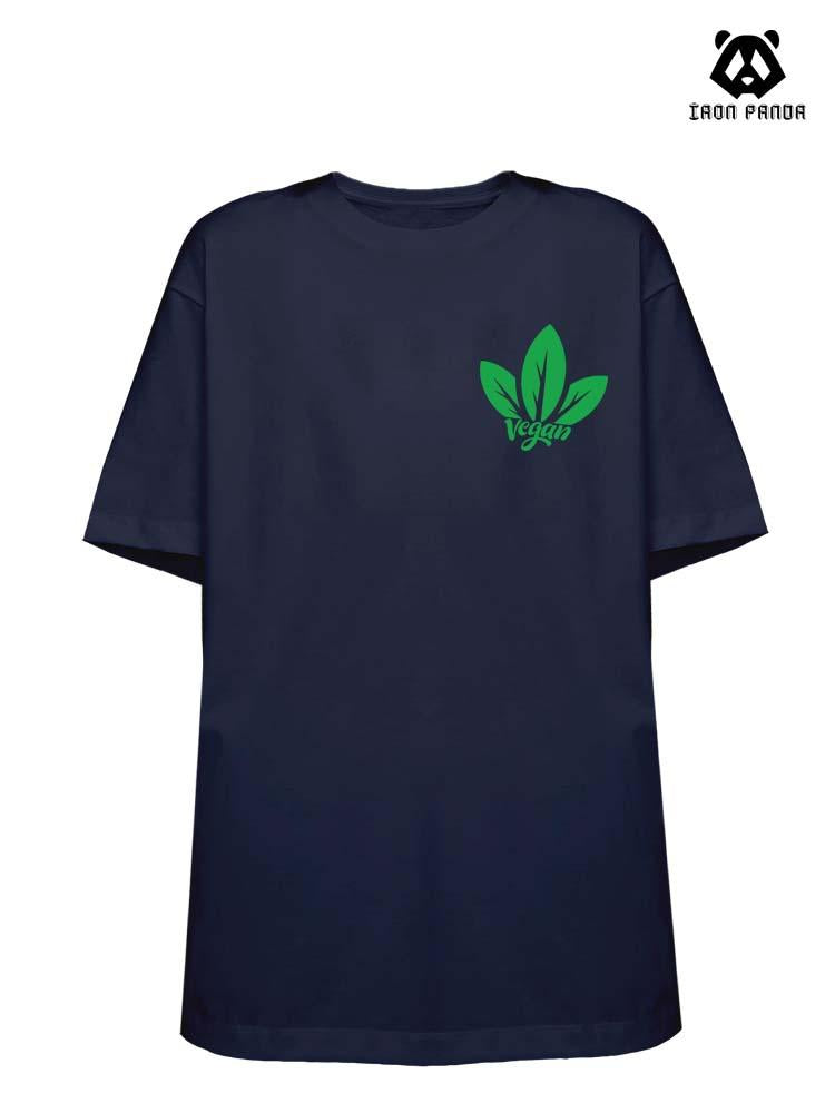 vegan Loose fit cotton  Gym T-shirt