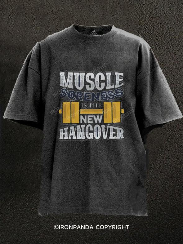 Muscle Sore  Washed Gym Shirt