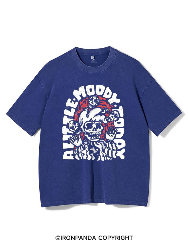 A LITTLE MOODY TODAY VINTAGE GYM SHIRT