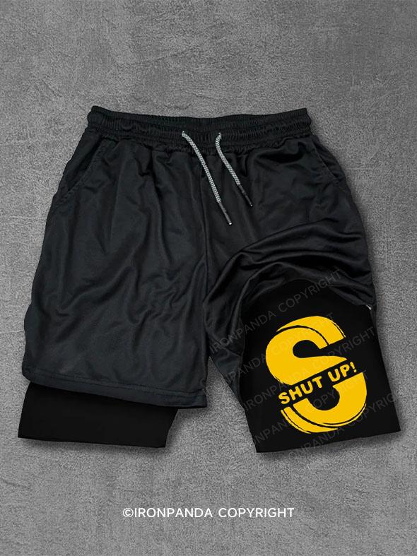 shut up Performance Training Shorts
