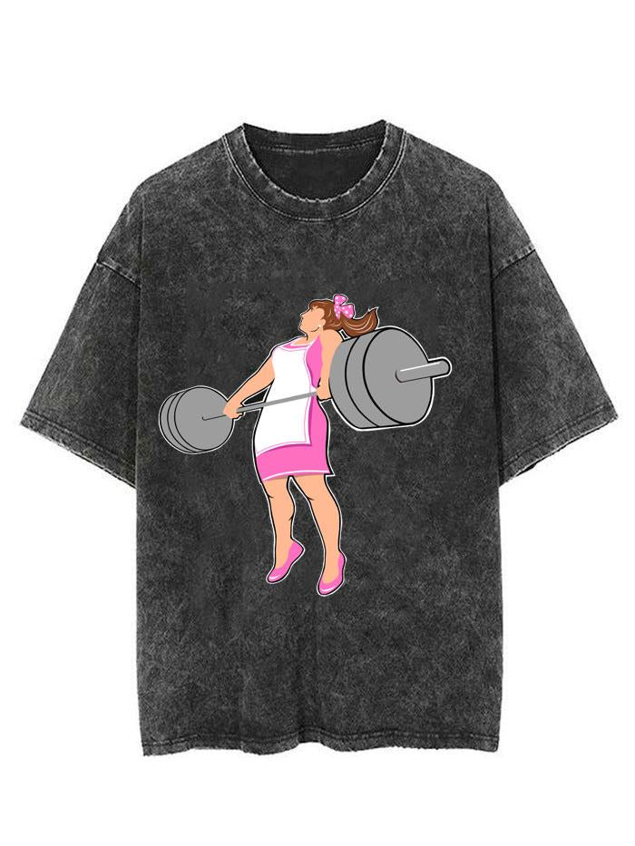 WEIGHTLIFTING WOMEN VINTAGE GYM SHIRT