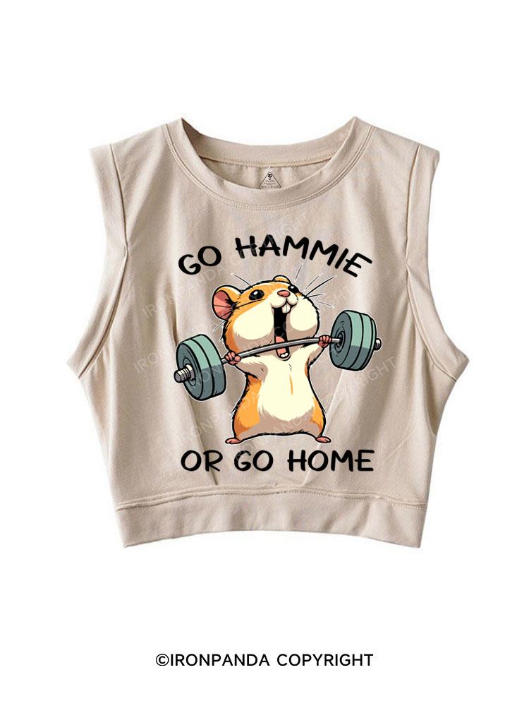 GO HAMMIE OR GO HOME! SLEEVELESS CROP TOPS