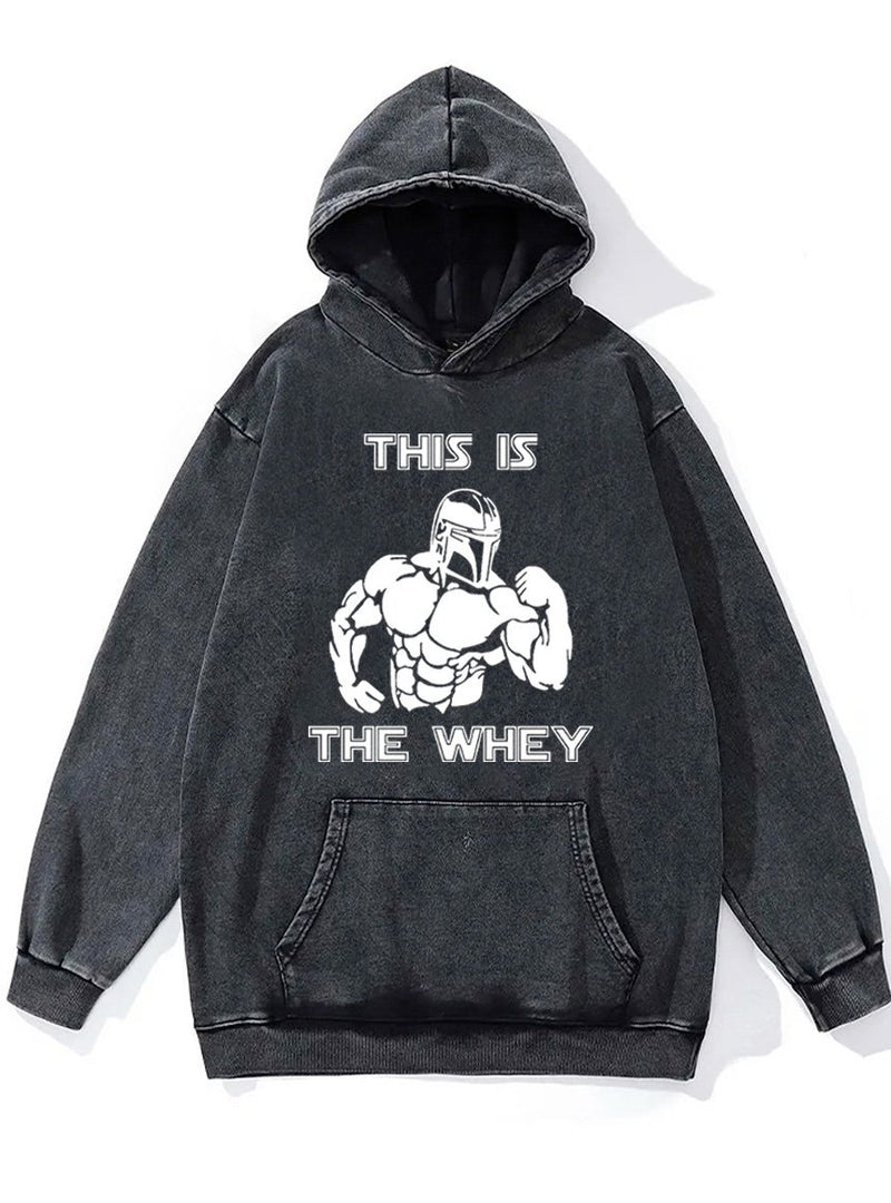 this is the whey Washed Gym Hoodie