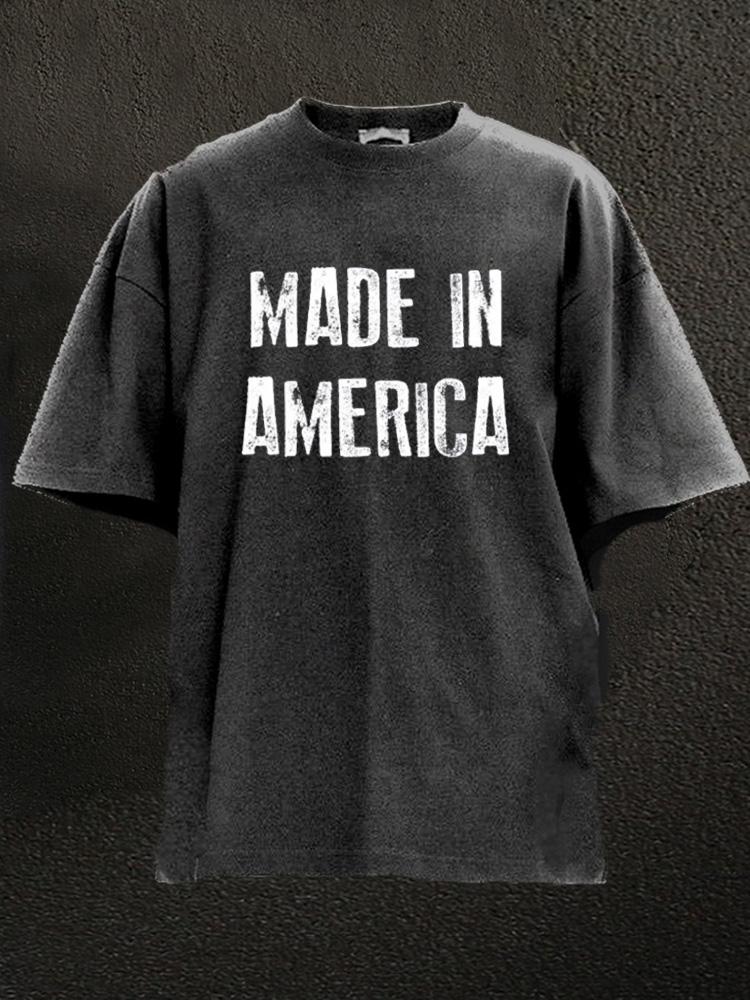 made in america Washed Gym Shirt