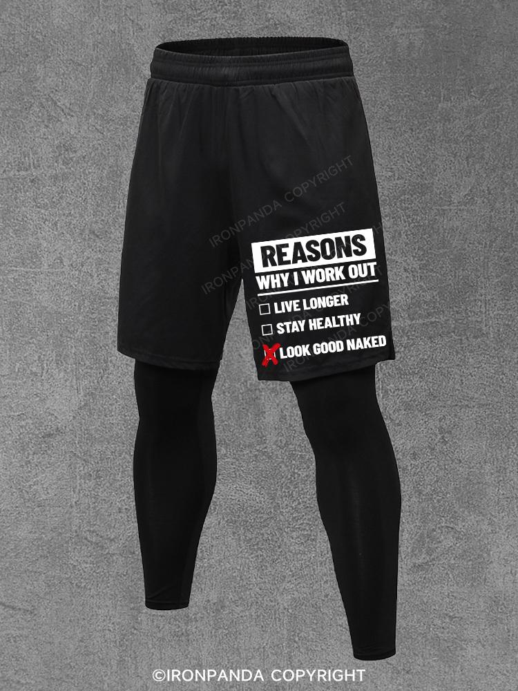 reasons why I work out Performance Training Pants