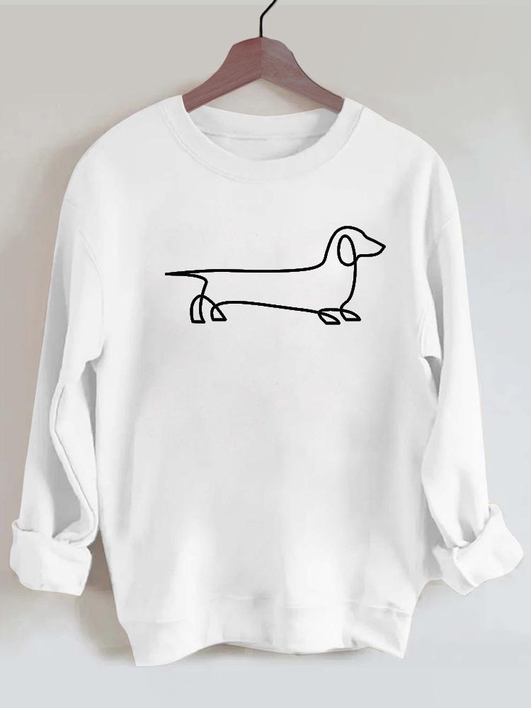Dog Vintage Gym Sweatshirt