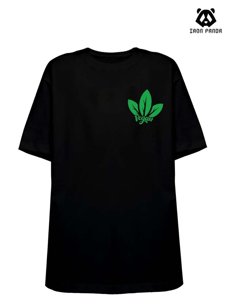 vegan Loose fit cotton  Gym T-shirt