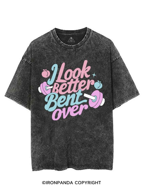 I LOOK BETTER BENT OVER VINTAGE GYM SHIRT