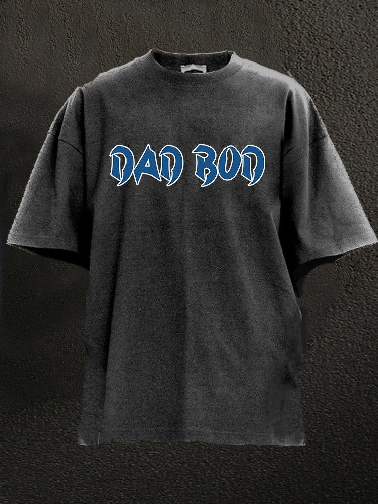 dad bod Washed Gym Shirt