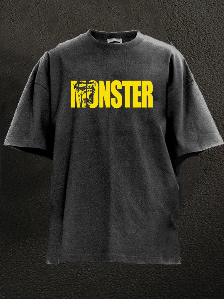 monster Washed Gym Shirt