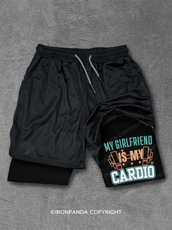 My Girlfriend is My Cardio Performance Training Shorts