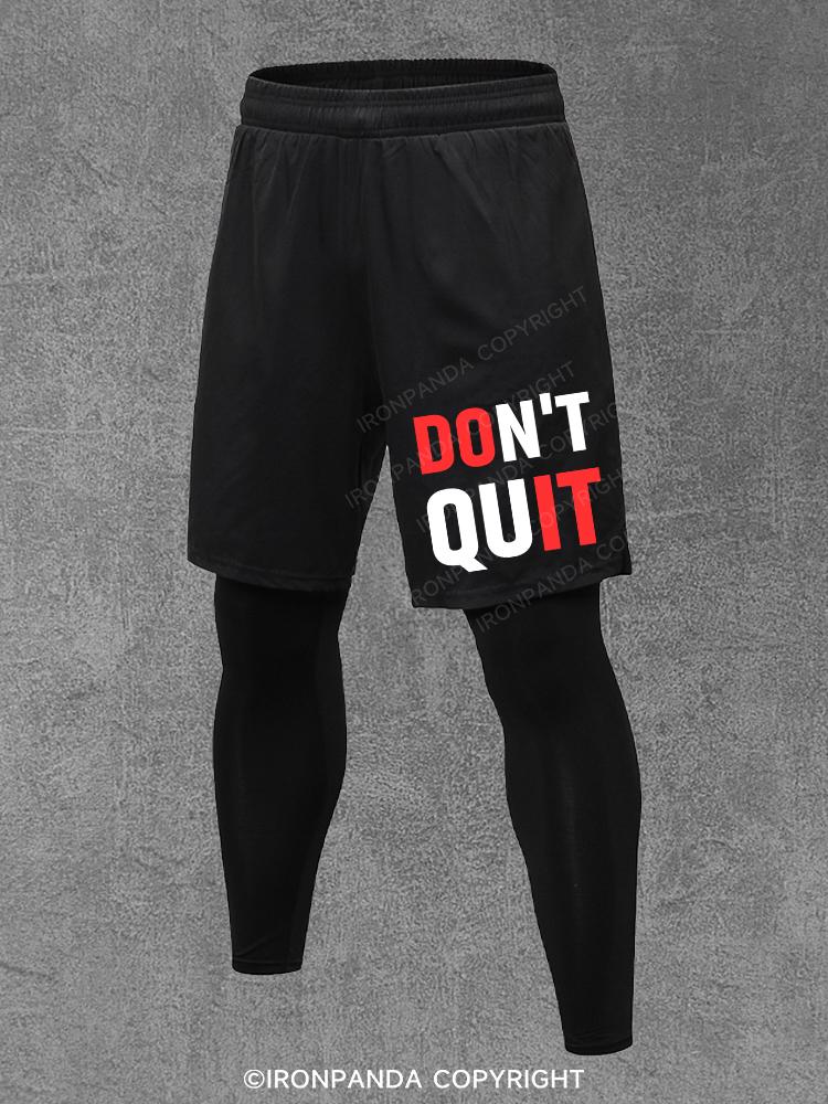 DON'T QUIT Performance Training Pants