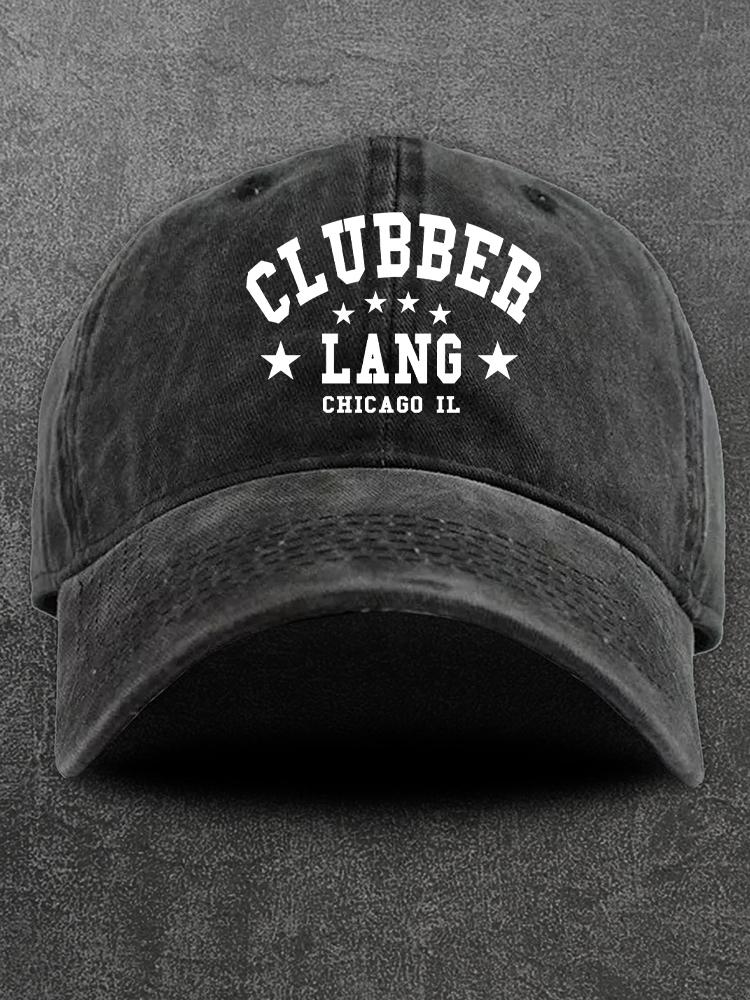 Clubber Lang Washed Gym Cap