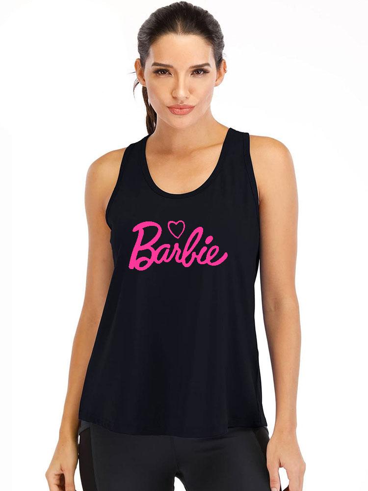 BARBIE LOVE Cotton Gym Tank