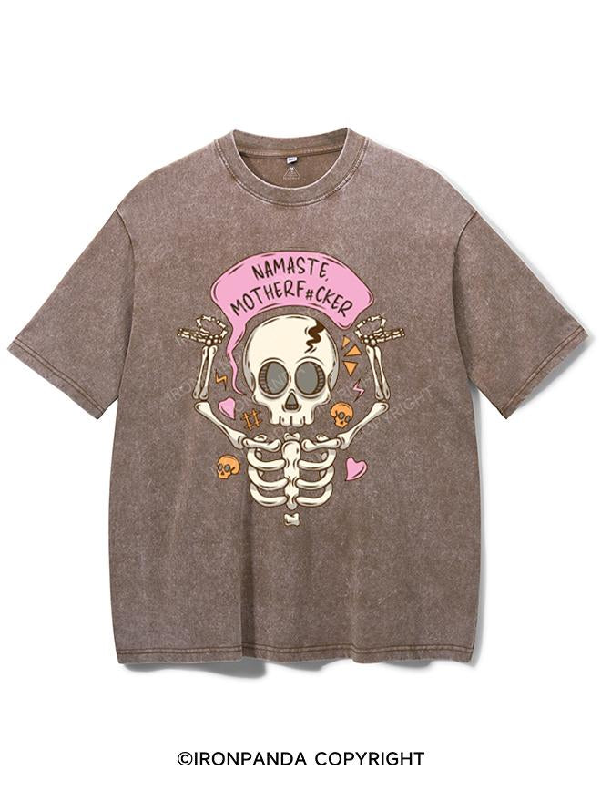 NAMASTE, MOTHERF#CKER VINTAGE GYM SHIRT