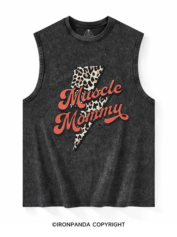 MUSCLE Mom  Washed Tank