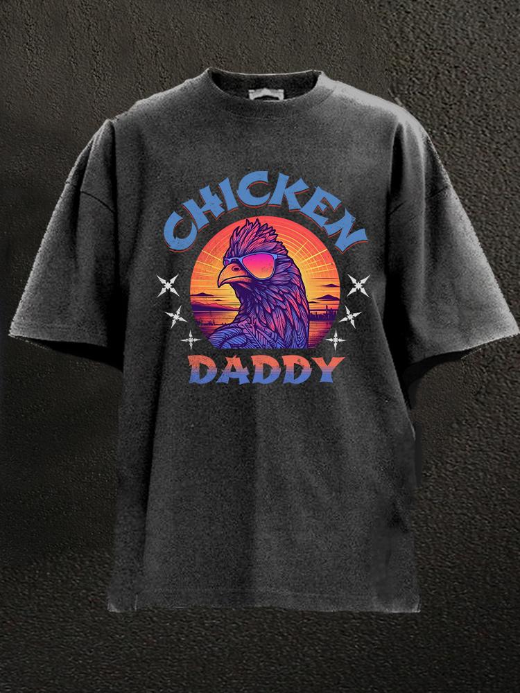 chicken daddy Washed Gym Shirt
