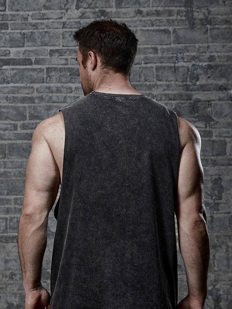 fight me u lil btch SCOOP BOTTOM COTTON TANK