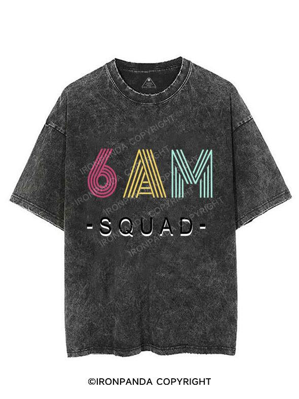 6 AM Squad VINTAGE GYM SHIRT