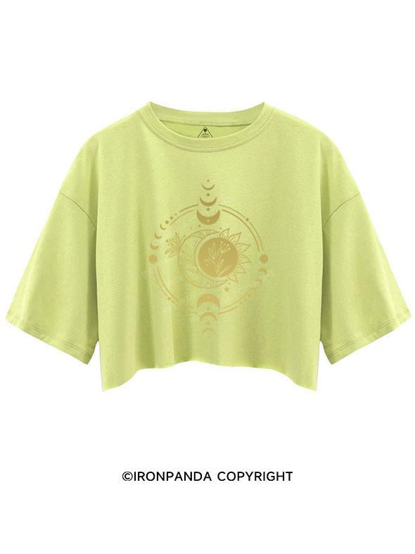 MOON & SUN  CROP TOPS