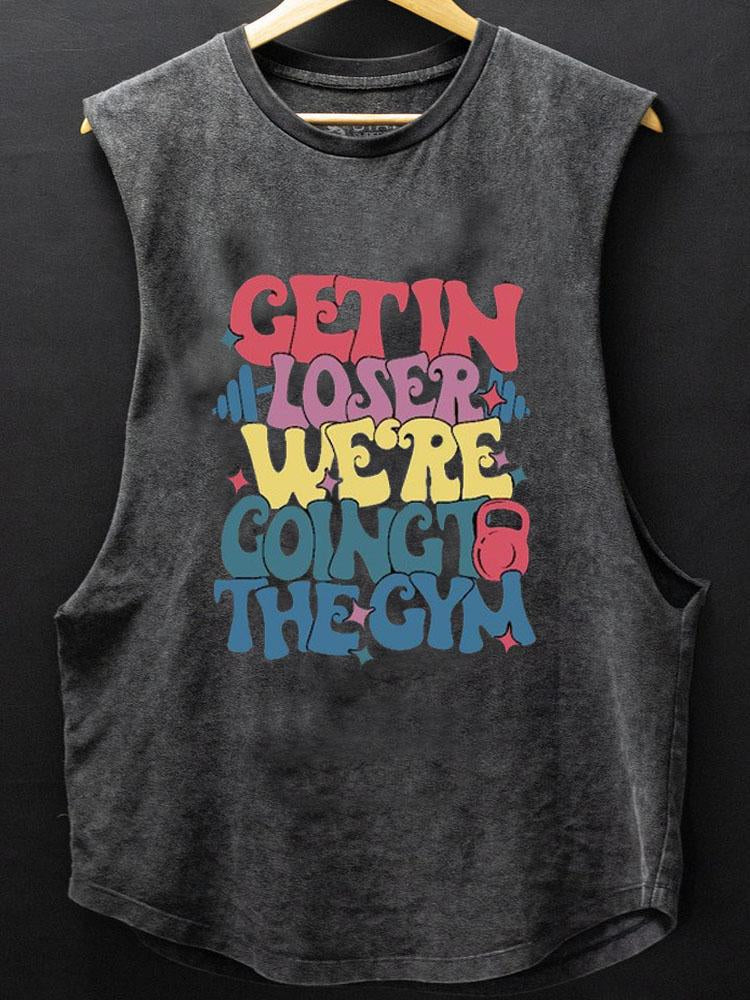 Get In Loser SCOOP BOTTOM COTTON TANK