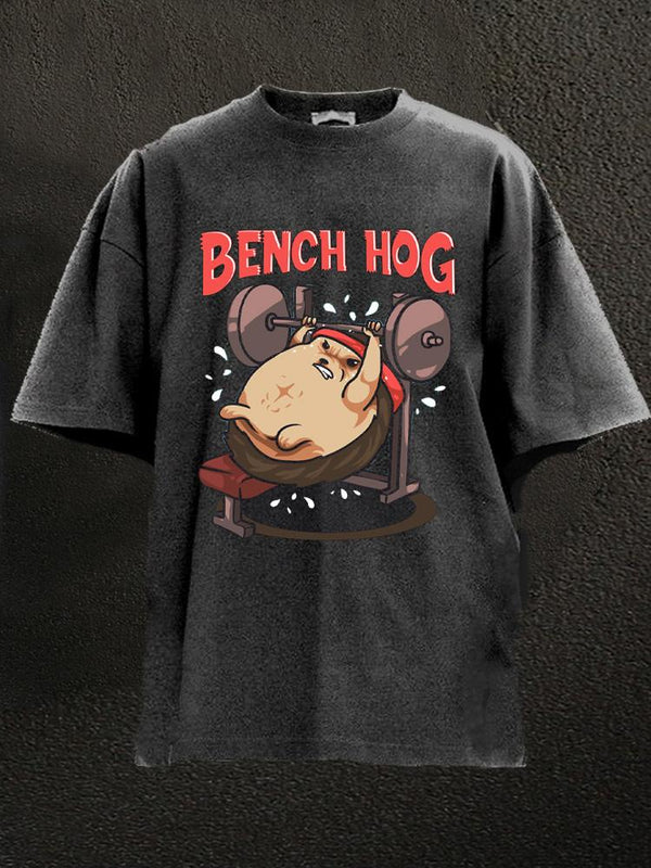 bench hog Washed Gym Shirt