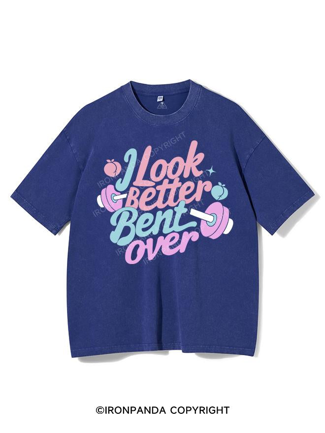I LOOK BETTER BENT OVER VINTAGE GYM SHIRT