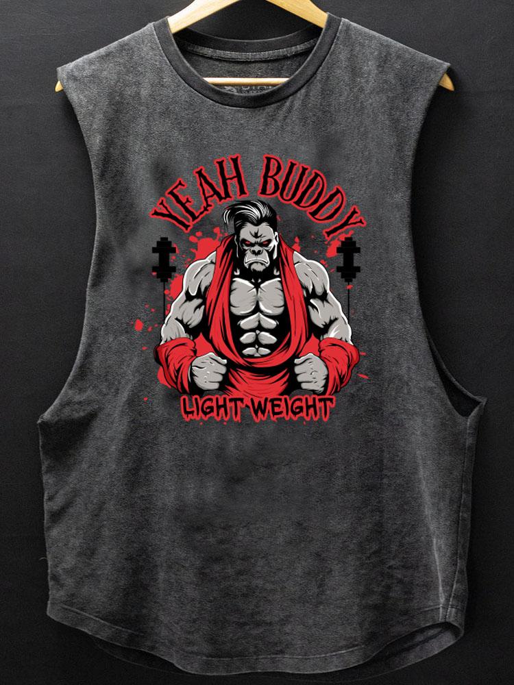 Yeah Buddy Scoop Bottom Cotton Tank
