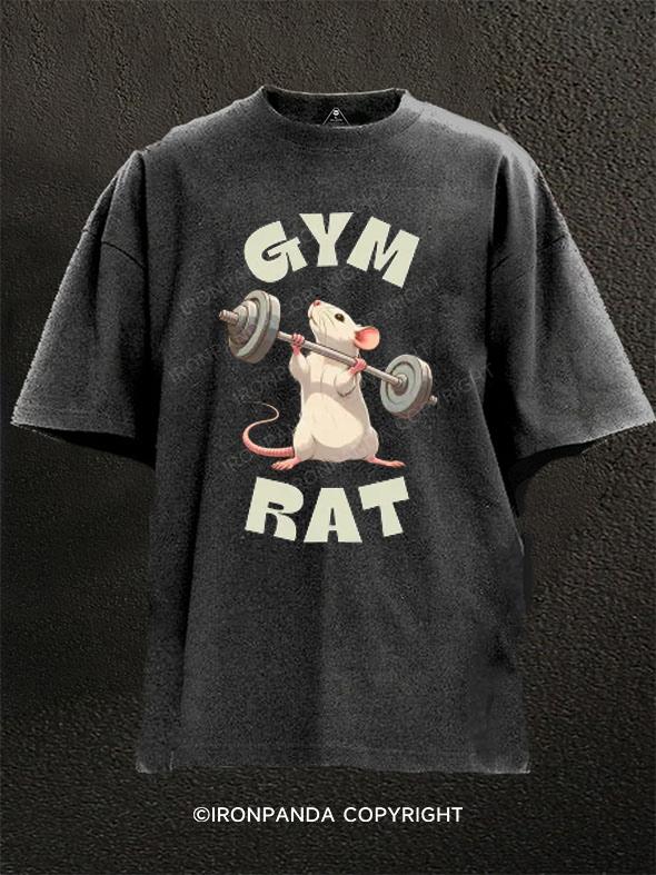 Gym Rat Washed Gym Shirt
