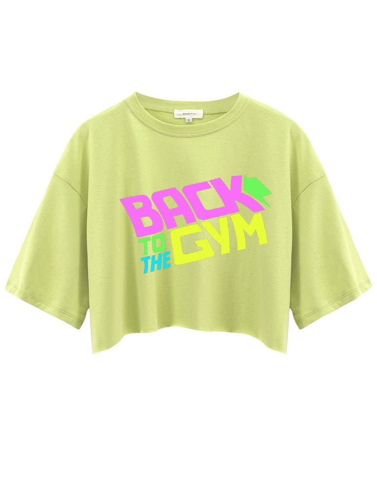 Back to the GYM Crop Tops