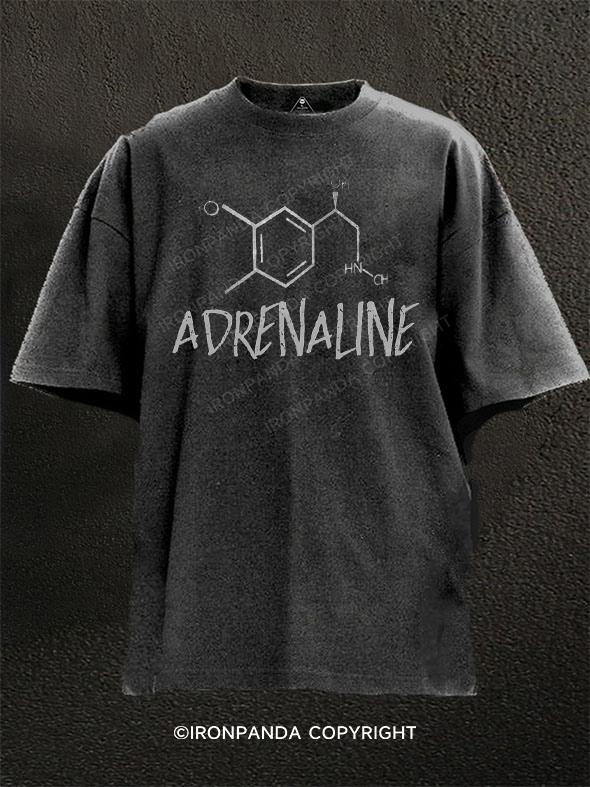 Adrenaline Washed Gym Shirt