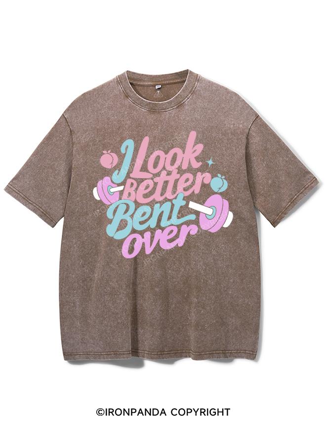 I LOOK BETTER BENT OVER VINTAGE GYM SHIRT