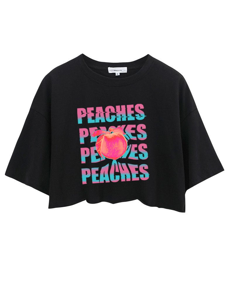 PEACHES  CROP TOPS